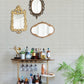 Zia Grey Basketweave Wallpaper