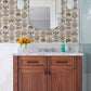 Mage Plum Mod Geometric Wallpaper