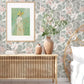 Koko Grey Floral Wallpaper