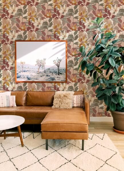 Koko Rose Floral Wallpaper