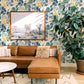 Koko Turquoise Floral Wallpaper