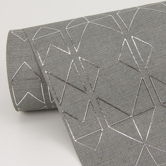 Paititi Sterling Diamond Trellis Wallpaper