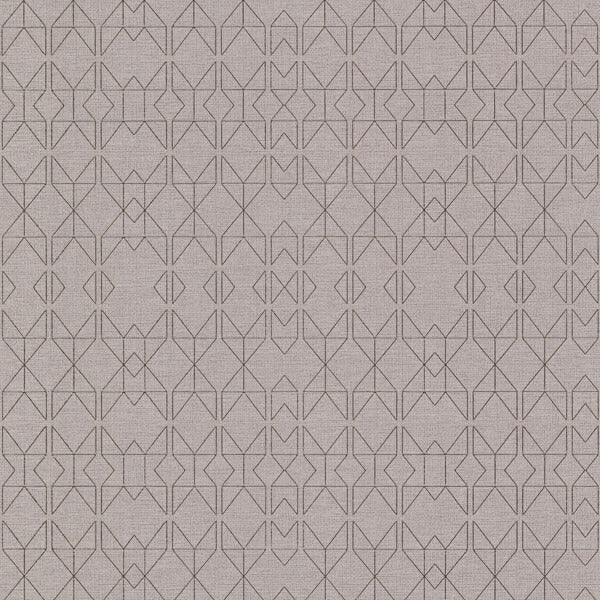 Paititi Silver Diamond Trellis Wallpaper
