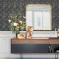 Celeste Silver Geometric Wallpaper