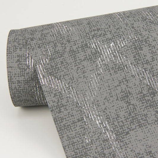 Ziva Silver Trellis Wallpaper