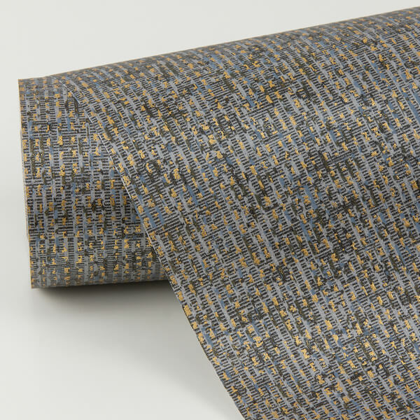 Maia Stone Faux Linen Wallpaper