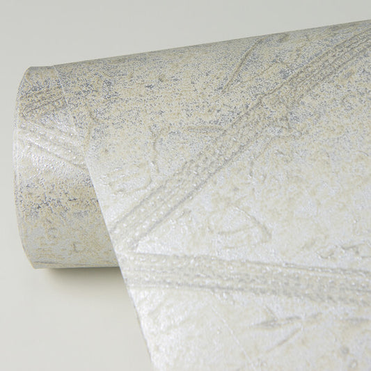 Mayari Platinum Tiled Wallpaper