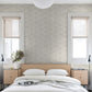 Mayari Platinum Tiled Wallpaper