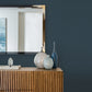 Hilbert Indigo Geometric Wallpaper