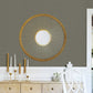 Hilbert Dark Grey Geometric Wallpaper