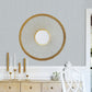 Abel Light Blue Textured Wallpaper