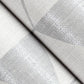 Fairbank Silver Linen Geometric Wallpaper