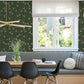Fairbank Evergreen Linen Geometric Wallpaper