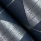 Fairbank Navy Linen Geometric Wallpaper