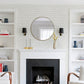 Holmby Bone Brushstroke Zigzag Wallpaper