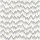 Holmby Grey Brushstroke Zigzag Wallpaper