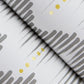 Holmby Grey Brushstroke Zigzag Wallpaper