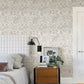 Culver Grey Jacobean Wallpaper