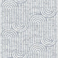 Trippet Blue Zen Waves Wallpaper