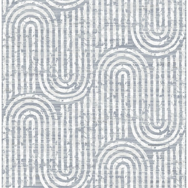 Trippet Blue Zen Waves Wallpaper