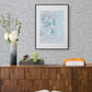 Trippet Blue Zen Waves Wallpaper