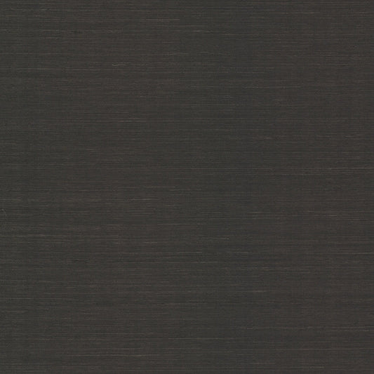Colcord Black Sisal Grasscloth Wallpaper