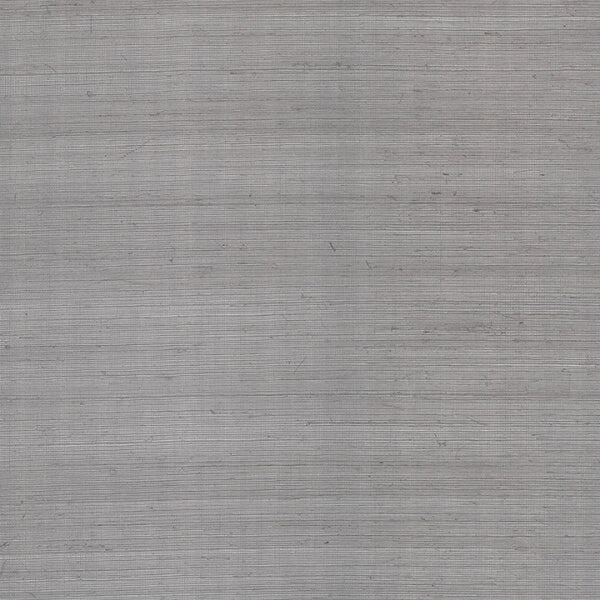 Colcord Silver Sisal Grasscloth Wallpaper