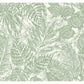 Brentwood Green Palm Leaves Wallpaper