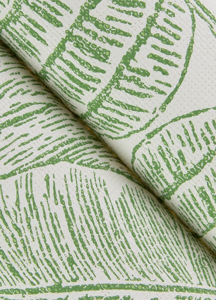 Brentwood Green Palm Leaves Wallpaper
