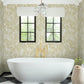 Brentwood Yellow Palm Leaves Wallpaper