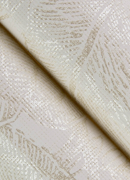 Brentwood Bone Palm Leaves Wallpaper