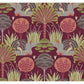 Mandeville Raspberry Tropical Paradise Wallpaper