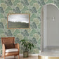 Trousdale Green Fanning Flora Wallpaper