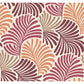 Trousdale Raspberry Fanning Flora Wallpaper