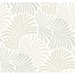 Trousdale Neutral Fanning Flora Wallpaper