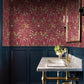 Getty Raspberry Jungle Damask Wallpaper