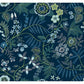 Marilyn Dark Blue Floral Trail Wallpaper