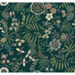 Marilyn Green Floral Trail Wallpaper