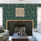 Marilyn Green Floral Trail Wallpaper