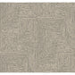 Mortenson Taupe Geometric Wallpaper
