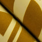 Carter Gold Geometric Flock Wallpaper
