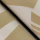 Carter Light Brown Geometric Flock Wallpaper