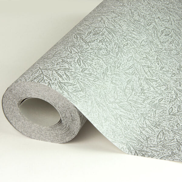 Sayuri Silver Leaf Trail Wallpaper