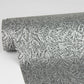 Sayuri Charcoal Leaf Trail Wallpaper