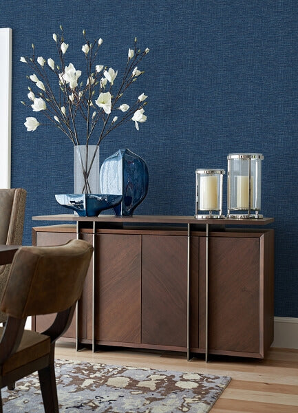 Exhale Dark Blue Texture Wallpaper