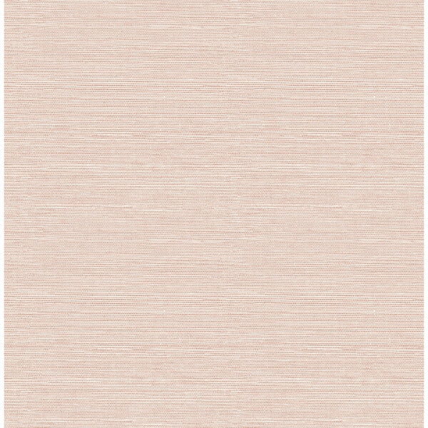 Agave Light Pink Faux Grasscloth Wallpaper