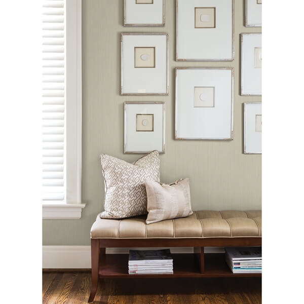 Pietra Cream Silk Wallpaper