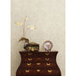 Antonella Rose Gold Scroll Wallpaper