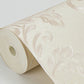 Antonella Rose Gold Scroll Wallpaper