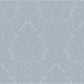 Betina Light Blue Damask Wallpaper